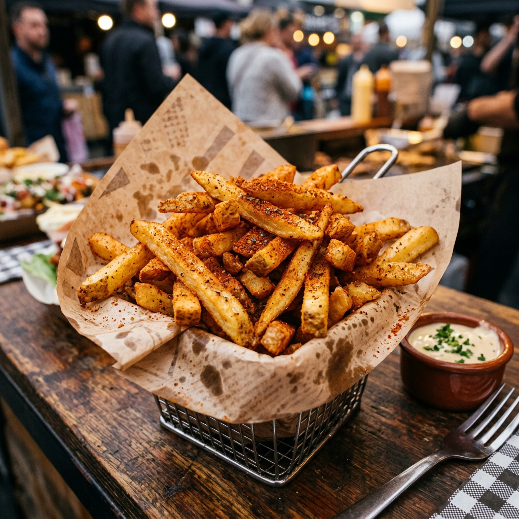 Hand-Cut Seasoned Cajun Fries