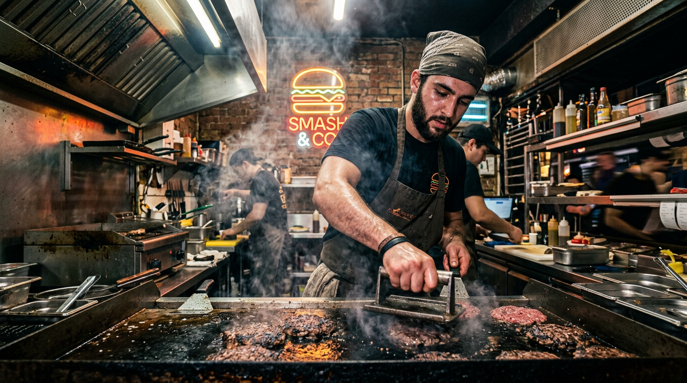 Stacked & Sizzlin Hot Griddle Kitchen Story